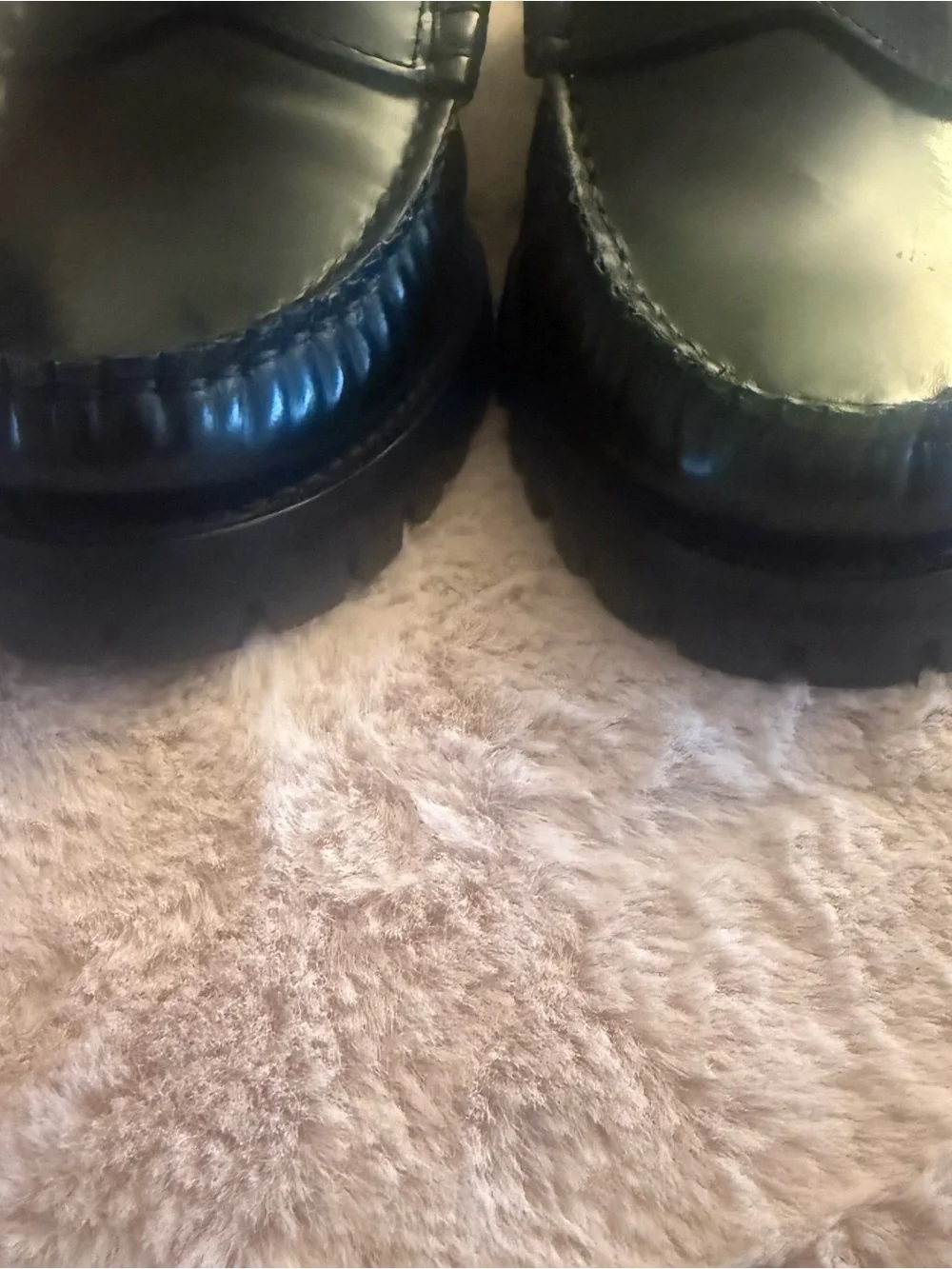 J.Crew Black Leather Loafers 7.5